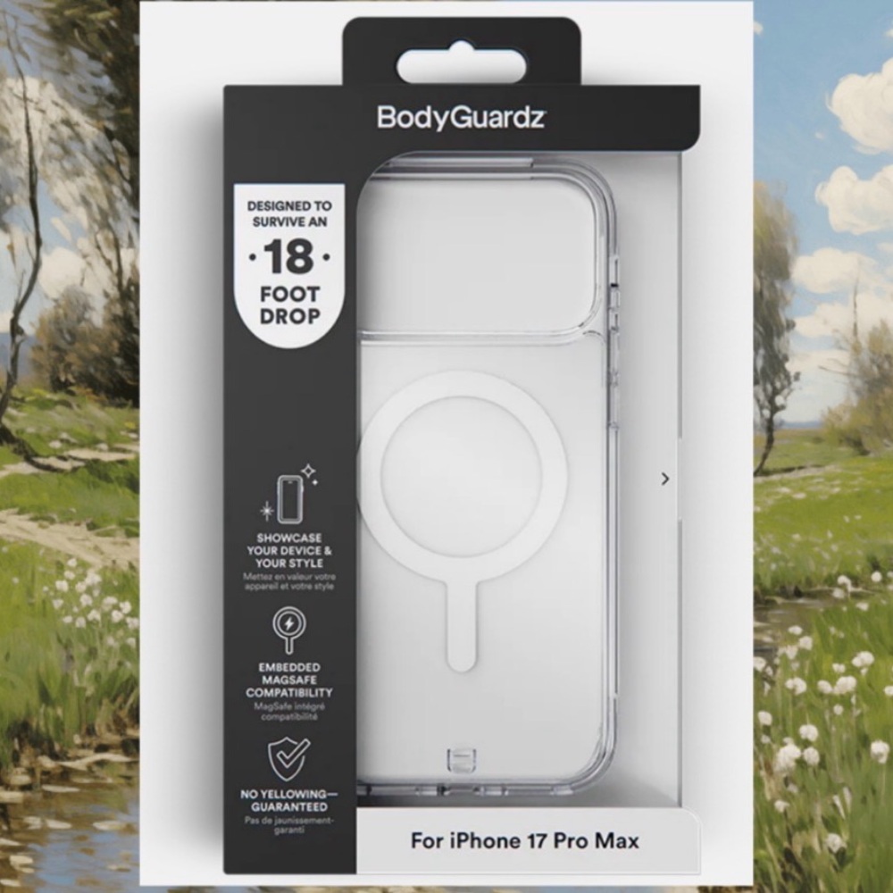 BodyGuardz Clear i Phone Case 
17 Pro Max
